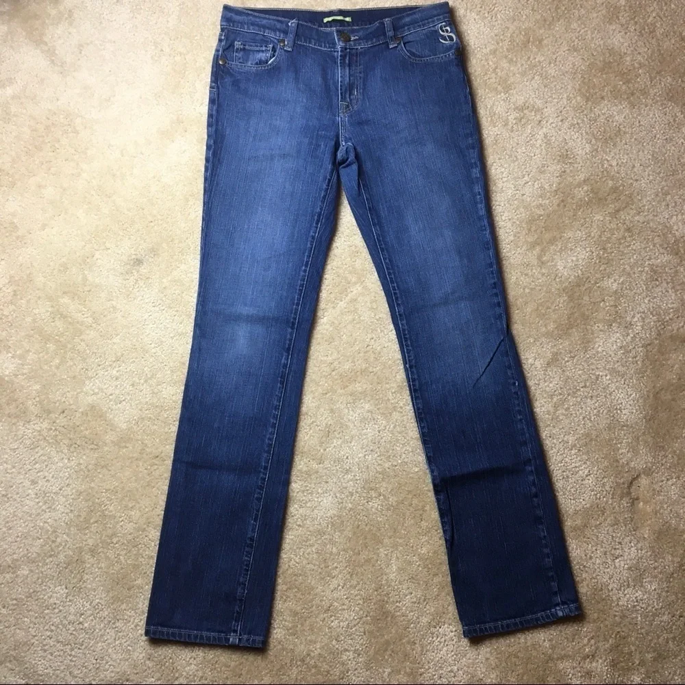 Gianni Bini Jeans with embroidered pockets Size 29 - Picture 7 of 8